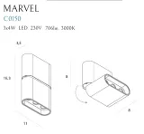 lampa-reflektor-spot-led-czarny-marvel-c0150-maxlight-kolor-czarny