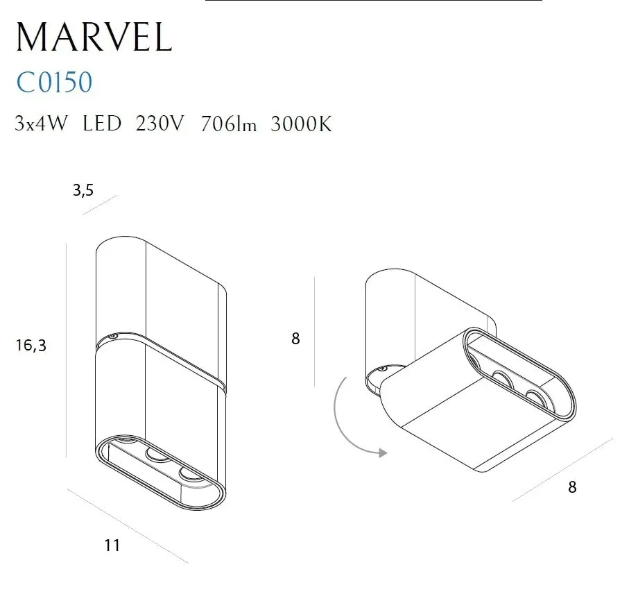 lampa-reflektor-spot-led-czarny-marvel-c0150-maxlight-stan-nowy