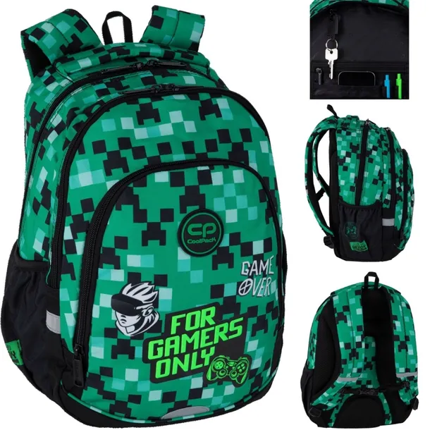 Coolpack Plecak Szkolny Prime Game Zone F162826