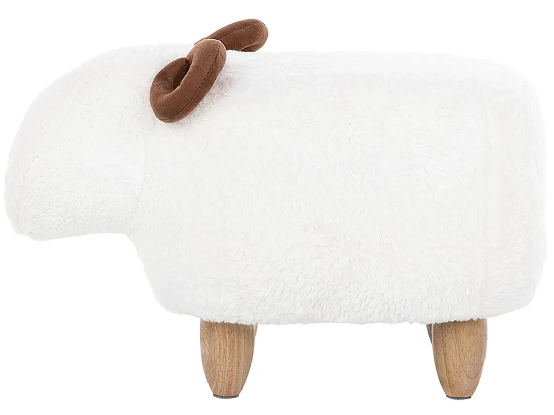 pufa-zwierzak-biala-lamb-stan-nowy