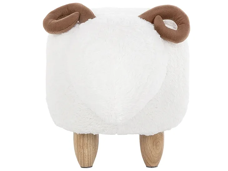 pufa-zwierzak-biala-lamb-stan-nowy