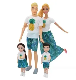 zestaw-rodzina-lalka-barbie-ken-i-dzieci-prezent-dla-dziewczynki