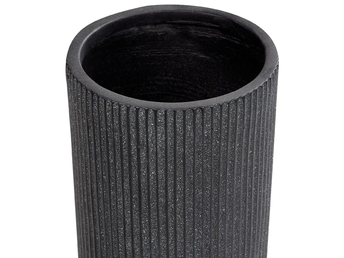 doniczka-25-cm-czarna-eantio-stan-nowy