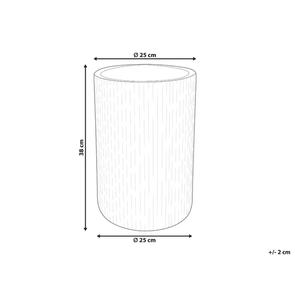 doniczka-25-cm-czarna-eantio-stan-nowy