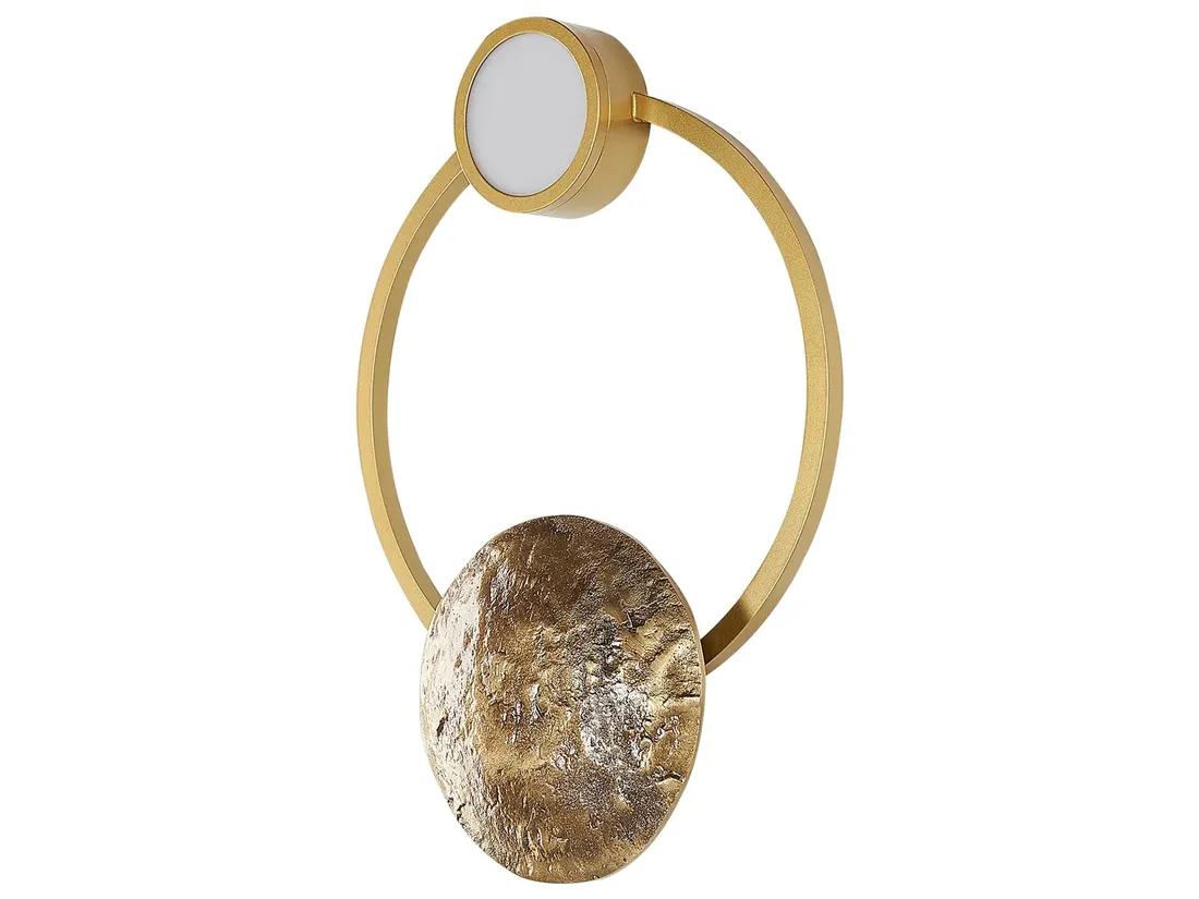 lampa-scienna-led-metalowa-zlota-ponuga