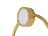 lampa-scienna-led-metalowa-zlota-ponuga-stan-nowy