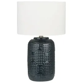 lampa-stolowa-ceramiczna-ciemnoniebieska-mussel