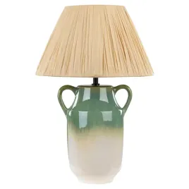 lampa-stolowa-ceramiczna-zielono-biala-limones