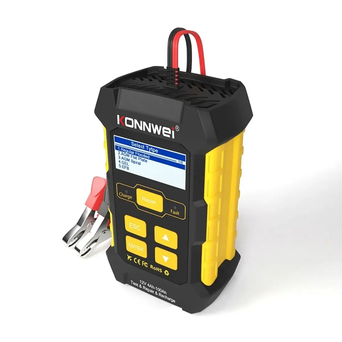 tester-do-akumulatorow-12v-ladowarka-konnwei-stan-nowy