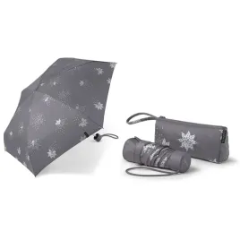 mala-lekka-parasolka-esprit-w-pieknej-kosmetyczce-srebrne-sniezynki