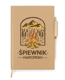 spiewnik-harcerski-a5-eko-kraft-dlugopis
