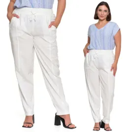 spodnie-lniane-damskie-z-gumka-w-pasie-eleganckie-prosta-nogawka-moraj-xl