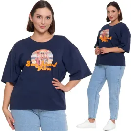 t-shirt-damski-krotki-rekaw-bawelniany-oversize-modny-nadruk-moraj-s