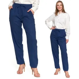 spodnie-lniane-damskie-z-gumka-w-pasie-eleganckie-prosta-nogawka-moraj-xxl
