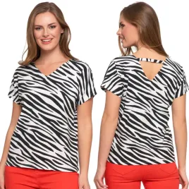 bluzka-damska-bawelniana-ze-wzorem-w-serek-regular-fit-stylowa-moraj-s