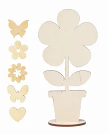 drewniany-kwiatek-w-doniczce-prezent-kwiat-15cm