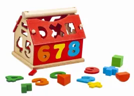 drewniana-zabawka-sorter-ksztaltow-domek