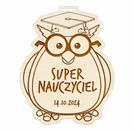 medal-super-nauczyciel-prezent-dzien-nauczyciela