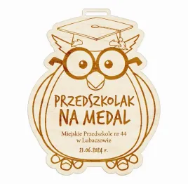 przedszkolak-na-medal-upominek-koniec-roku-sowa