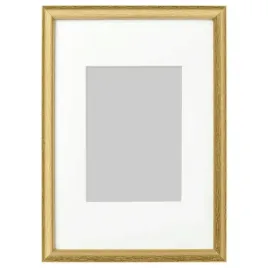 ikea-silverhojden-ramka-zloty-kolor-21x30-cm