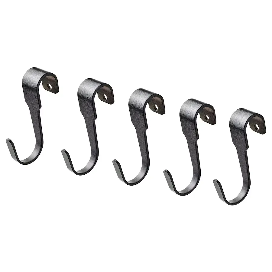 ikea-hultarp-hak-czarny-7-cm