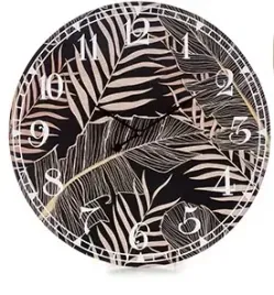 zegar-scienny-liscie-czarny-58-x-58-duzy