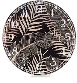 zegar-scienny-liscie-czarny-58-x-58-duzy