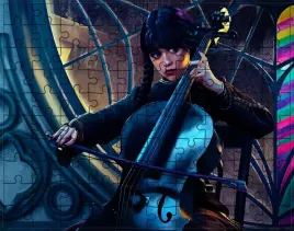 puzzle-wednesday-addams-producent