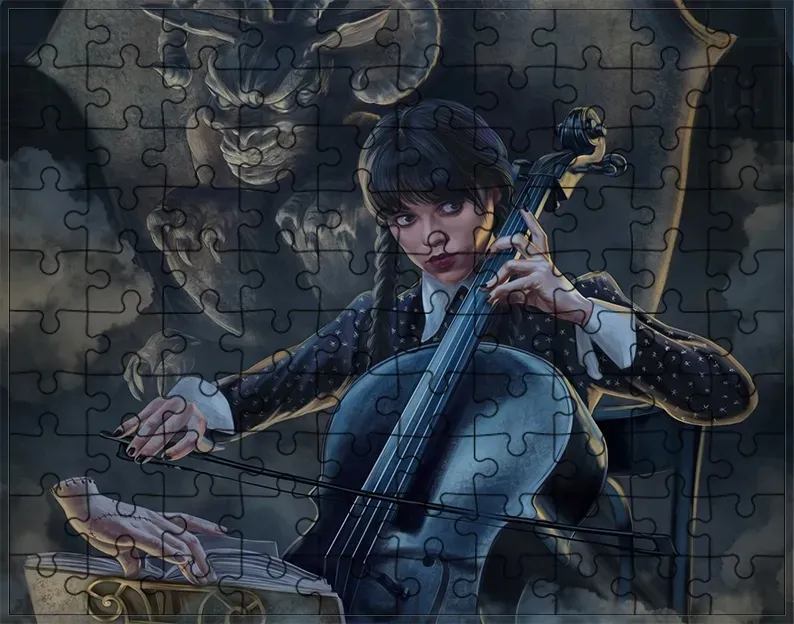 puzzle-wednesday-addams-producent