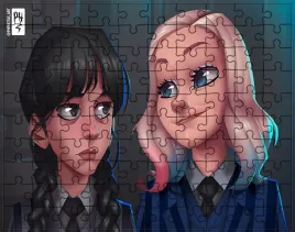 puzzle-wednesday-addams-producent