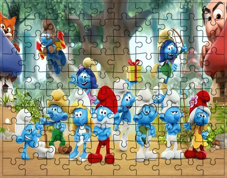 puzzle-smerfy-producent