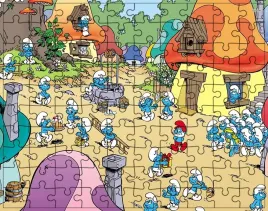 puzzle-smerfy-producent