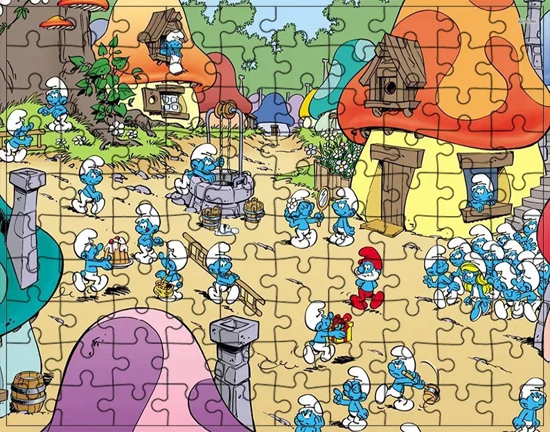 puzzle-smerfy-producent