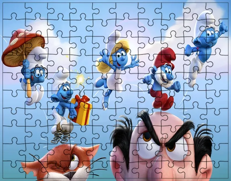 puzzle-smerfy-producent