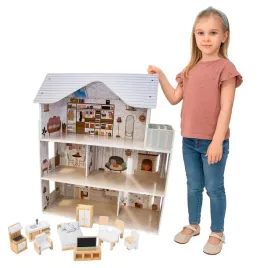 drewniany-domek-dla-lalek-lili-70-cm-balkon-mebelki-akcesoria-fioletowy