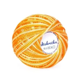 kordonek-stokrotka-opus-natura-nr-338-pomaranczowy-melange-cieniowany-200m