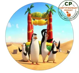 oplatek-na-tort-pingwiny-z-madagaskaru-producent