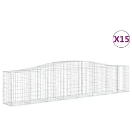 kosze-gabionowe-15-szt-400x50x80-100-cm-galwanizowane-zelazo