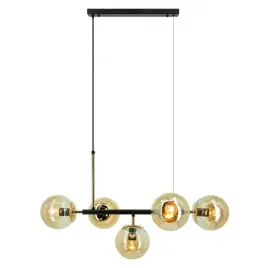 lampa-wiszaca-molekulowa-greta-3402-5-bl-tr-kule-szklane-czarno-zlote