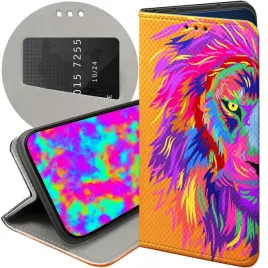 etui-z-klapka-do-honor-90-lite-5g-wzory-neonowe-neon-jaskrawe-futeral-case