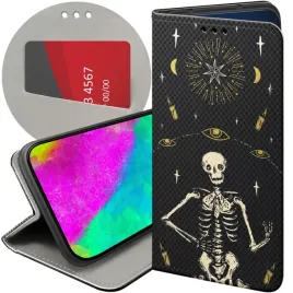 etui-do-samsung-galaxy-m21-wzory-czaszka-szkielety-memento-mori-gotyk-case