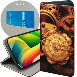 etui-z-klapka-do-honor-90-lite-5g-wzory-zegary-czas-zegarmistrz-futeral