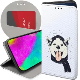 etui-z-klapka-do-xiaomi-poco-x3-x3-pro-nfc-wzory-husky-psy-pieski-case