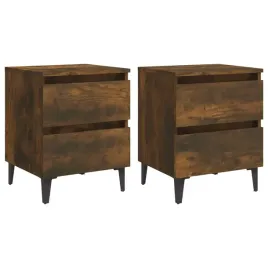 2-szafki-nocne-metalowe-nozki-przydymiony-dab-40x35x50-cm