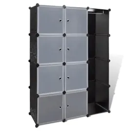 szafa-modulowa-z-9-przegrodami-37x115x150-cm-czarno-biala