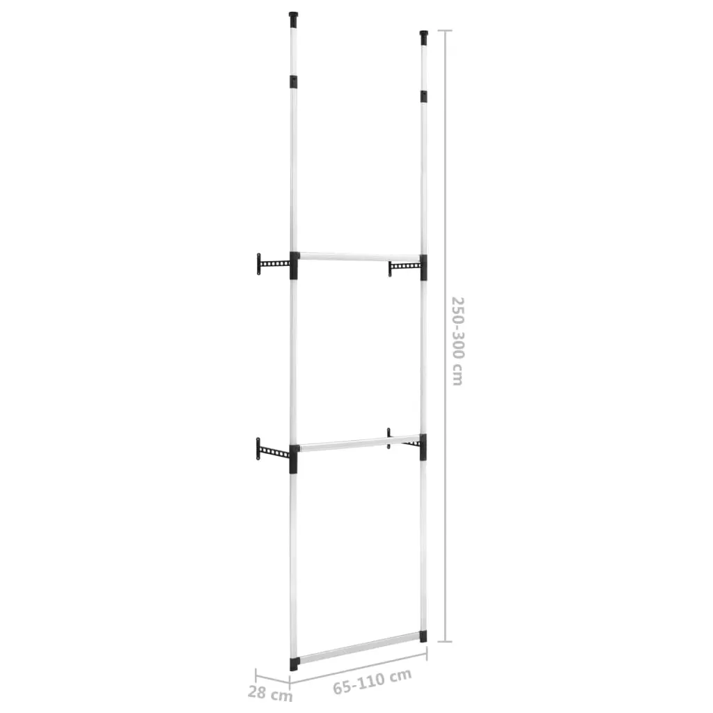system-teleskopowych-drazkow-do-garderoby-aluminiowy