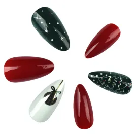 tipsy-paznokcie-sztuczne-24-szt-swiateczne-lj46