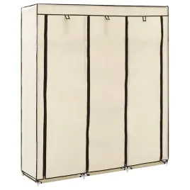 kremowa-przenosna-szafa-z-wlokniny-150-x-45-x-175-cm