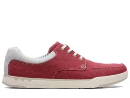 trampki-meskie-clarks-step-isle-lace-czerwone-40