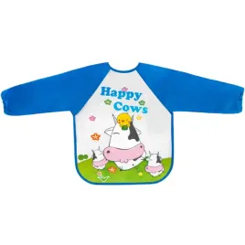 sliniaczek-ceratowy-z-rekawkami-krowki-bocioland